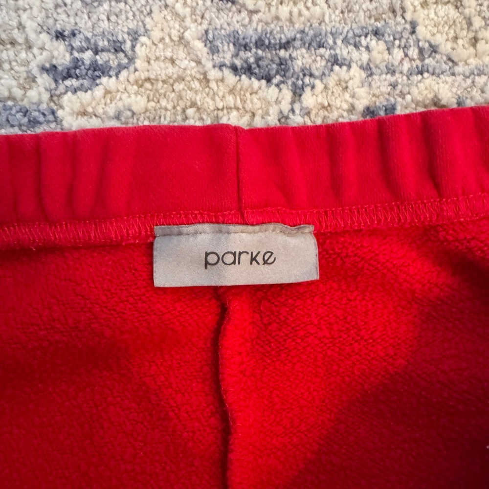 Parke Valentine’s Day Sweatpants – Red – Size S – Sold Out - Picture 3 of 5